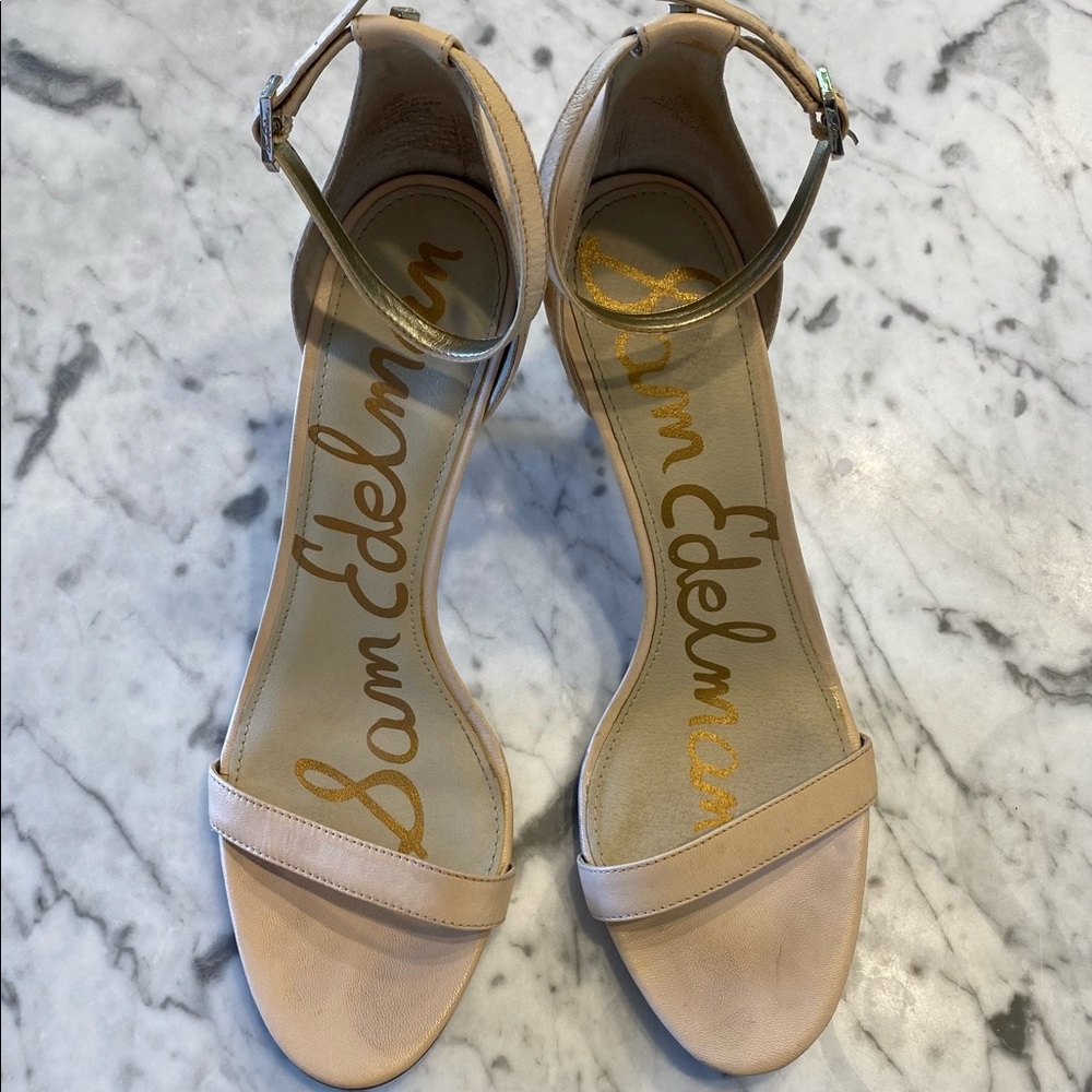 Sam Edelman nude stilettos
